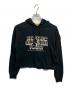 Hysteric Glamour（ヒステリックグラマー）の古着「HG YOUTH ショートパーカー　ブラック」｜ブラック