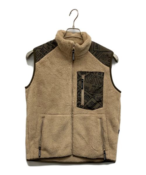 Hysteric Glamour（ヒステリックグラマー）Hysteric Glamour (ヒステリックグラマー) DIZZY&MILKY柄 ベスト ベージュ サイズ:Sの古着・服飾アイテム