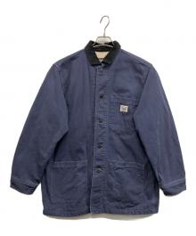 Hysteric Glamour（ヒステリックグラマー）の古着「裏ボアカバーオールジャケット」｜ネイビー