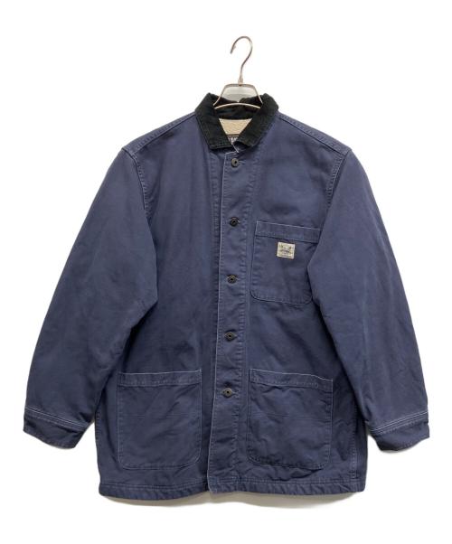 Hysteric Glamour（ヒステリックグラマー）Hysteric Glamour (ヒステリックグラマー) 裏ボアカバーオールジャケット ネイビー サイズ:Mの古着・服飾アイテム
