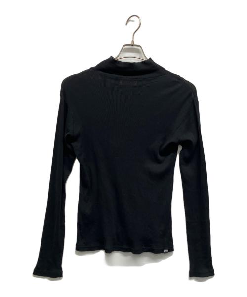 Hysteric Glamour（ヒステリックグラマー）Hysteric Glamour (ヒステリックグラマー) FLIGHTY GIRL ハイネックカットソー ブラック サイズ:Freeの古着・服飾アイテム