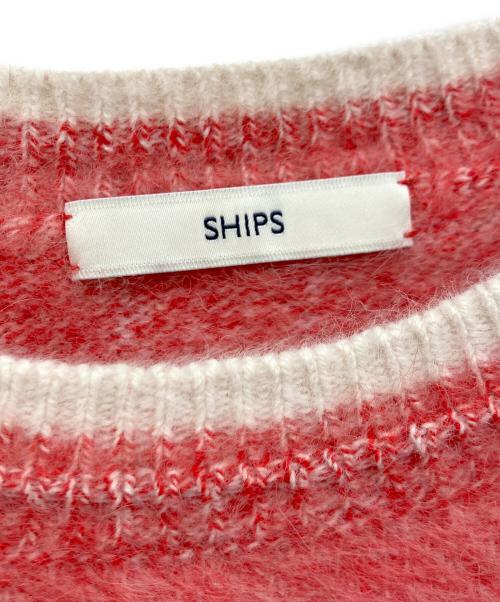 SHIPS（シップス）SHIPS (シップス) 杢 FOX クルーネック プルオーバー ピンク サイズ:Freeの古着・服飾アイテム