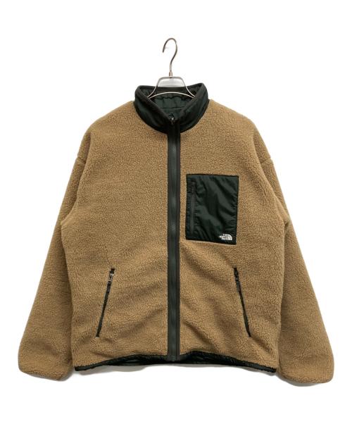 THE NORTH FACE（ザ ノース フェイス）THE NORTH FACE (ザ ノース フェイス) THE NORTH FACE ザ・ノース・フェイス　リバーシブルエクストリームパイルフリースジャケット クラシックカーキ×アルパイン サイズ:XLの古着・服飾アイテム