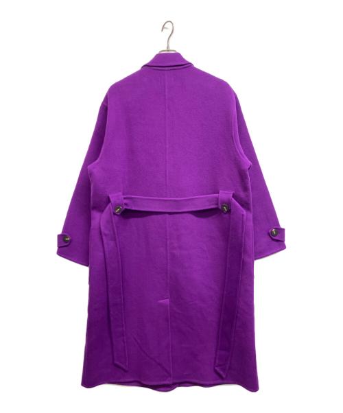SEZANE（セザンヌ）SEZANE (セザンヌ) SEZANE　セザンヌ　Mederick Coat パープル サイズ:46 未使用品の古着・服飾アイテム