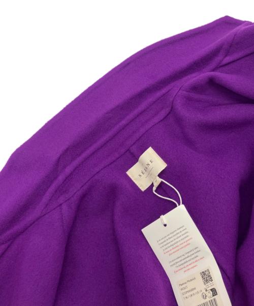SEZANE（セザンヌ）SEZANE (セザンヌ) SEZANE　セザンヌ　Mederick Coat パープル サイズ:46 未使用品の古着・服飾アイテム