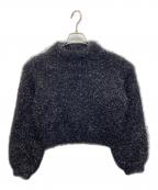 HER LIP TOハーリップトゥ）の古着「Diamond Sky Knit Pullover」｜ブラック