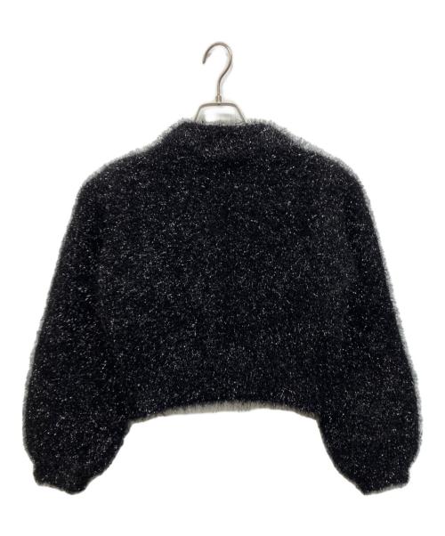 HER LIP TO（ハーリップトゥ）Her lip to (ハーリップトゥ) Diamond Sky Knit Pullover ブラック サイズ:Freeの古着・服飾アイテム
