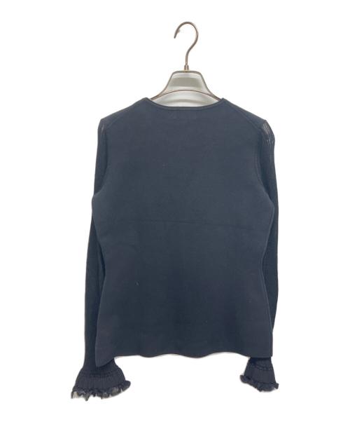 theory（セオリー）theory (セオリー) SHEER SLV PO ブラック サイズ:Sの古着・服飾アイテム