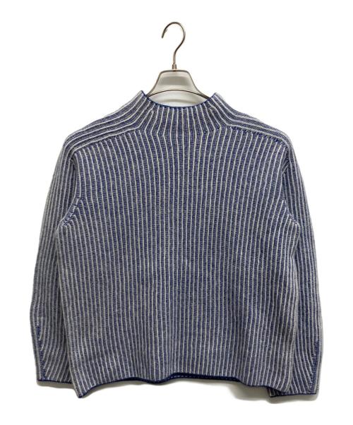 theory（セオリー）theory (セオリー) WARM CASH BICOLOR MOCK NK ネイビー サイズ:Sの古着・服飾アイテム