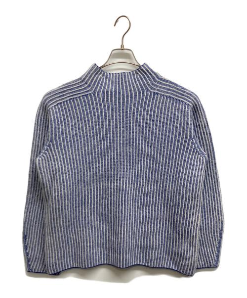 theory（セオリー）theory (セオリー) WARM CASH BICOLOR MOCK NK ネイビー サイズ:Sの古着・服飾アイテム