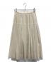 MORABITO (モラビト) チュールスカート ベージュ サイズ:38：8000円