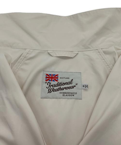 Traditional Weatherwear（トラディショナルウェザーウェア）Traditional Weatherwear (トラディショナルウェザーウェア) トラディショナルウェザーウェア　ELGIN エルガン アイボリー サイズ:36の古着・服飾アイテム