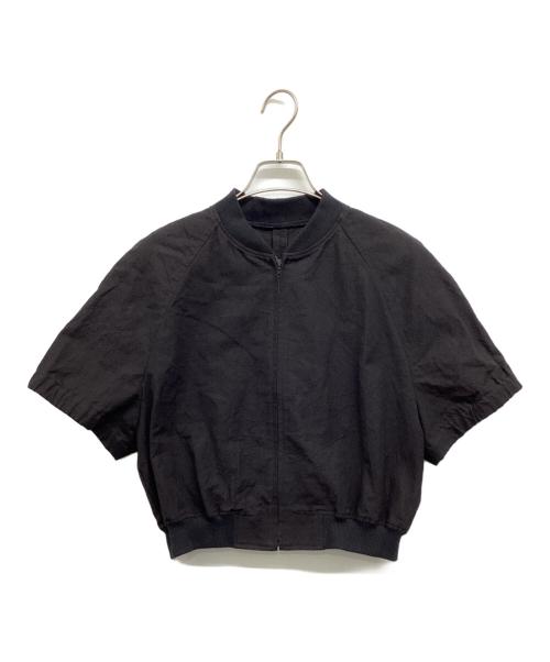 PLAIN PEOPLE（プレインピープル）PLAIN PEOPLE (プレインピープル) ハーフスリーブジャケット ブラック サイズ:9の古着・服飾アイテム