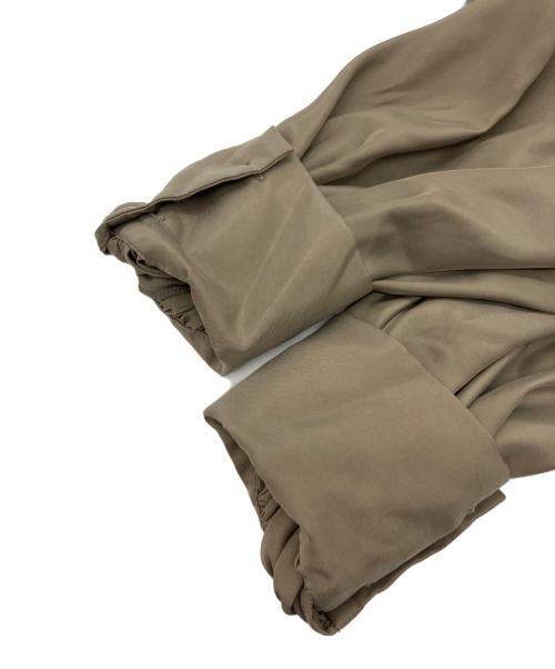 PLAIN PEOPLE（プレインピープル）PLAIN PEOPLE (プレインピープル) ボウタイブラウス ベージュ サイズ:9の古着・服飾アイテム