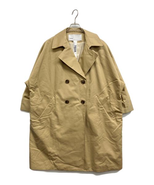 ticca（ティッカ）ticca (ティッカ) トレンチテントコート ベージュ サイズ:Freeの古着・服飾アイテム
