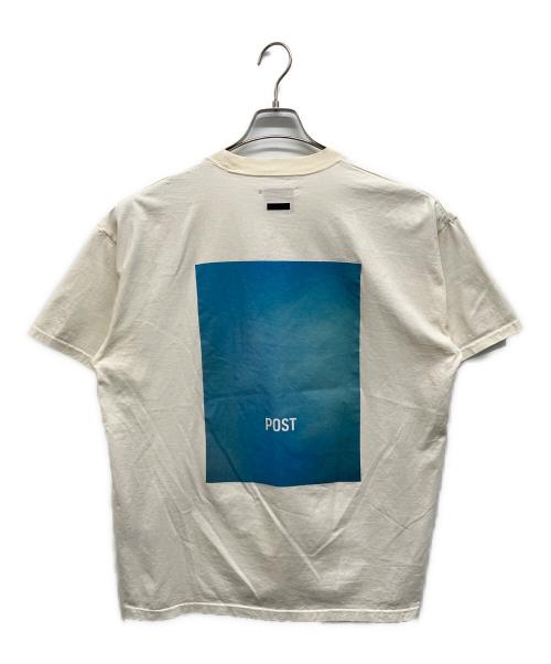 stein（シュタイン）stein (シュタイン) PRINT TEE -POST- ホワイト サイズ:Sの古着・服飾アイテム
