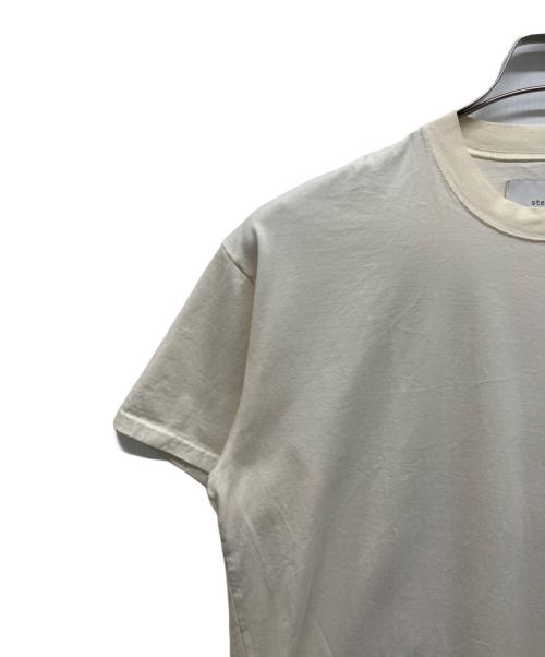 stein（シュタイン）stein (シュタイン) PRINT TEE -POST- ホワイト サイズ:Sの古着・服飾アイテム