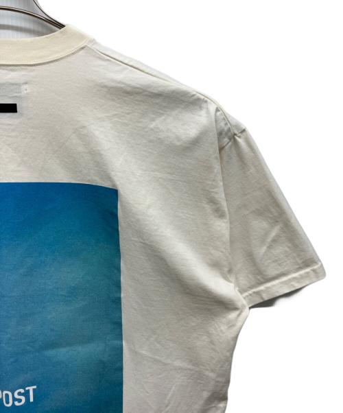 stein（シュタイン）stein (シュタイン) PRINT TEE -POST- ホワイト サイズ:Sの古着・服飾アイテム