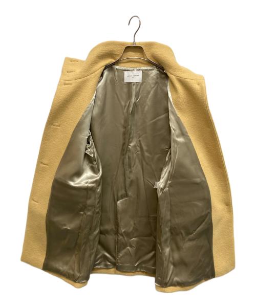 UNITED ARROWS TOKYO（ユナイテッドアローズトウキョウ）UNITED ARROWS TOKYO (ユナイテッドアローズトウキョウ) UNITED ARROWS TOKYO スタンドカラー ミドルコート イエロー サイズ:Mの古着・服飾アイテム