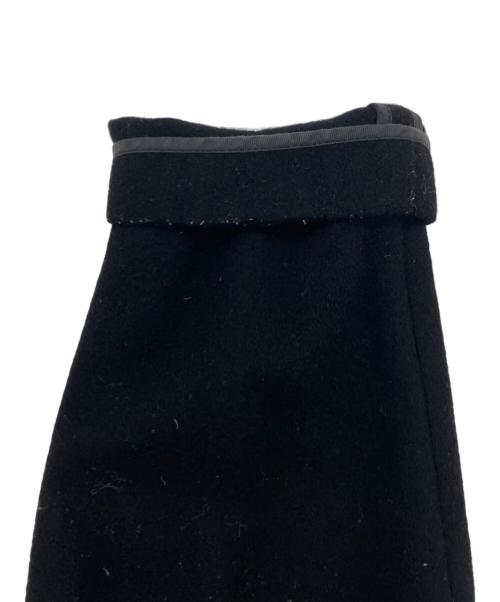 COMME des GARCONS（コムデギャルソン）COMME des GARCONS (コムデギャルソン) 変形ウールポンチョコート ブラック サイズ:Mの古着・服飾アイテム
