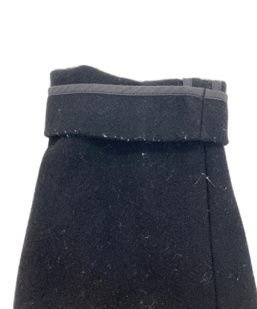 COMME des GARCONS（コムデギャルソン）COMME des GARCONS (コムデギャルソン) 変形ウールポンチョコート ブラック サイズ:Mの古着・服飾アイテム
