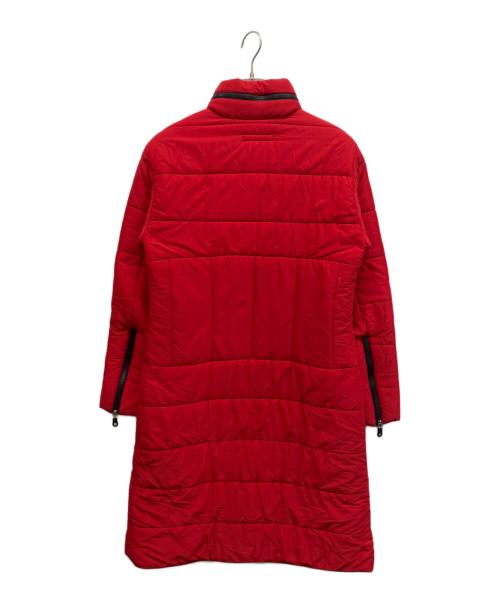 EMPORIO ARMANI（エンポリオ アルマーニ）EMPORIO ARMANI (エンポリオ アルマーニ) パデットナイロンコート レッド サイズ:不明の古着・服飾アイテム