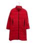 EMPORIO ARMANI（エンポリオ アルマーニ）の古着「パデットナイロンコート」｜レッド