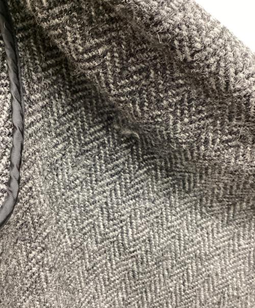 tricot COMME des GARCONS（トリココムデギャルソン）tricot COMME des GARCONS (トリココムデギャルソン) ウールドレープジャケット グレー サイズ:Freeの古着・服飾アイテム