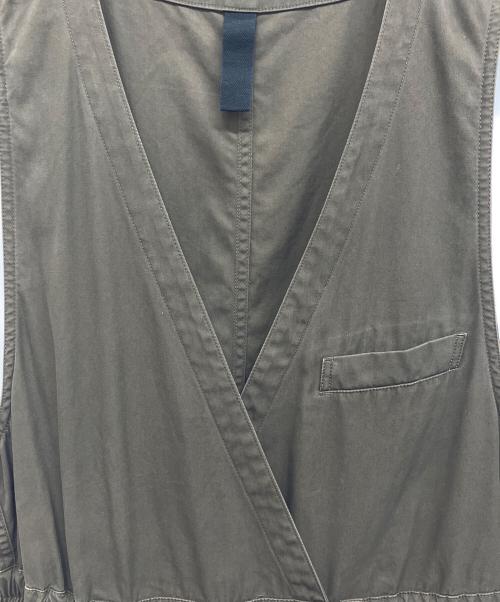MHL（エムエイチエル）MHL (エムエイチエル) HIGH TWIST COTTON TWILL DRESS オリーブ サイズ:1の古着・服飾アイテム