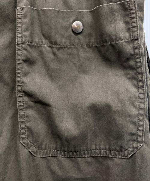 MHL（エムエイチエル）MHL (エムエイチエル) HIGH TWIST COTTON TWILL DRESS オリーブ サイズ:1の古着・服飾アイテム