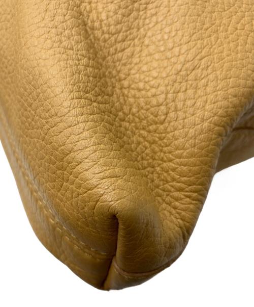 BURBERRY（バーバリー）BURBERRY (バーバリー) 2way レザートートバッグ イエローの古着・服飾アイテム