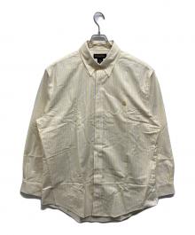 BROOKS BROTHERS（ブルックスブラザーズ）の古着「ストライプBDシャツ」｜イエロー