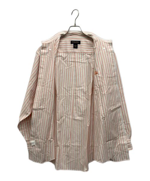 BROOKS BROTHERS（ブルックスブラザーズ）BROOKS BROTHERS (ブルックスブラザーズ) ストライプBDシャツ オレンジ サイズ:Lの古着・服飾アイテム