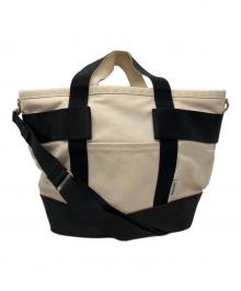 BRIEFING（ブリーフィング）の古着「EASEL CANVAS TOTE S」｜アイボリー