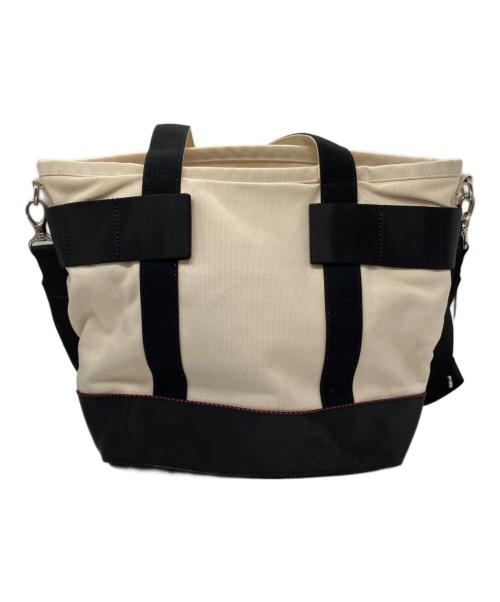BRIEFING（ブリーフィング）BRIEFING (ブリーフィング) EASEL CANVAS TOTE S アイボリーの古着・服飾アイテム