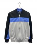 adidasアディダス）の古着「80'sヴィンテージトラックジャケット」｜ブラック×パープル