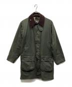 Barbourバブアー）の古着「BORDER WAX JACKET」｜オリーブ