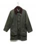 Barbour（バブアー）の古着「BORDER WAX JACKET」｜オリーブ