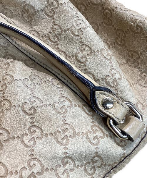 GUCCI（グッチ）GUCCI (グッチ) GG シマ トートバッグ ベージュ サイズ:下記参照の古着・服飾アイテム