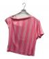 adidas (アディダス) adidas OFF SHOULDER JERSEY アディダス オフショルダー ジャージー ピンク サイズ:S：4000円