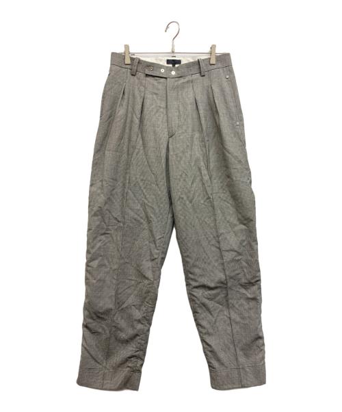Omar Afridi（オマールアフリディ）Omar Afridi (オマールアフリディ) Pressed Trousers グレー サイズ:48の古着・服飾アイテム
