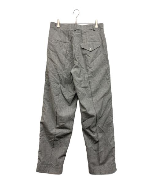 Omar Afridi（オマールアフリディ）Omar Afridi (オマールアフリディ) Pressed Trousers グレー サイズ:48の古着・服飾アイテム