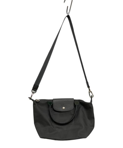LONGCHAMP（ロンシャン）LONGCHAMP (ロンシャン) 2WAY  ル プリアージュ ネオS グレー サイズ:下記参照の古着・服飾アイテム