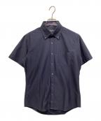 BLACK LABEL CRESTBRIDGEブラックレーベル クレストブリッジ）の古着「ボタンダウンシャツ」｜ネイビー