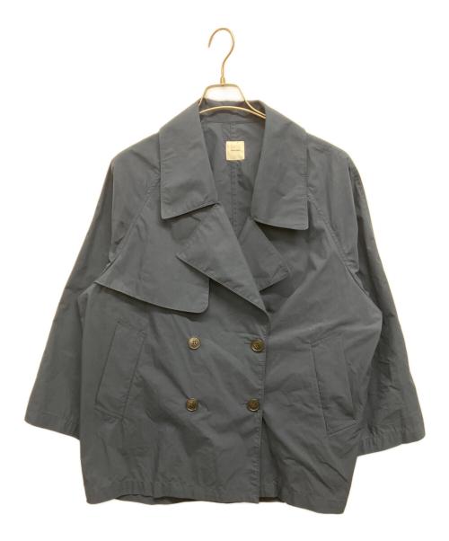 Spick and Span（スピック＆スパン）Spick and Span (スピック＆スパン) C/Pミドル丈トレンチコート ネイビー サイズ:36の古着・服飾アイテム
