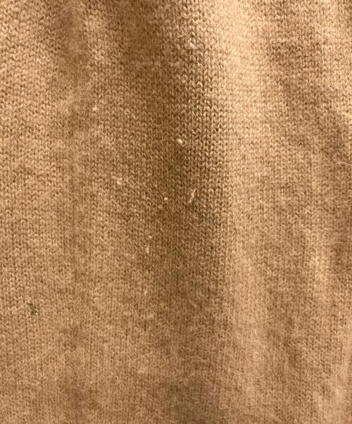 FRAY ID（フレイ アイディー）FRAY ID (フレイ アイディー) ラクーンウールニットワンピース ブラウン サイズ:Freeの古着・服飾アイテム