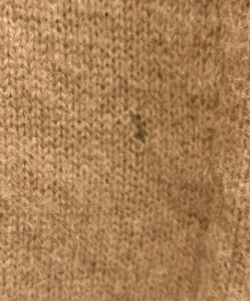 FRAY ID（フレイ アイディー）FRAY ID (フレイ アイディー) ラクーンウールニットワンピース ブラウン サイズ:Freeの古着・服飾アイテム