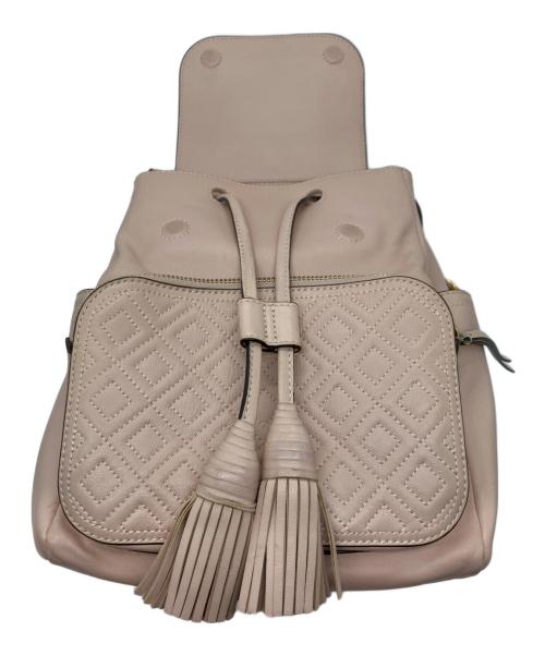 TORY BURCH（トリーバーチ）TORY BURCH (トリーバーチ) ロゴリュック ピンク サイズ:下記参照の古着・服飾アイテム