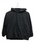 COOTIE PRODUCTIONSクーティープロダクツ）の古着「Splatter Print OX Pullover Parka」｜ブラック