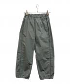 PS Paul SmithＰＳポールスミス）の古着「ウィメンズ タイプライター パラシュートパンツ」｜ブルー